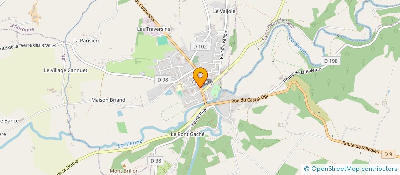 localisation de l'entreprise SCI DE GAVRAY  GAVRAY-SUR-SIENNE