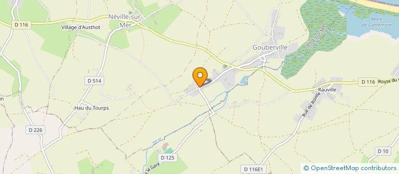 localisation de l'entreprise SCI DE GDAF  VICQ-SUR-MER