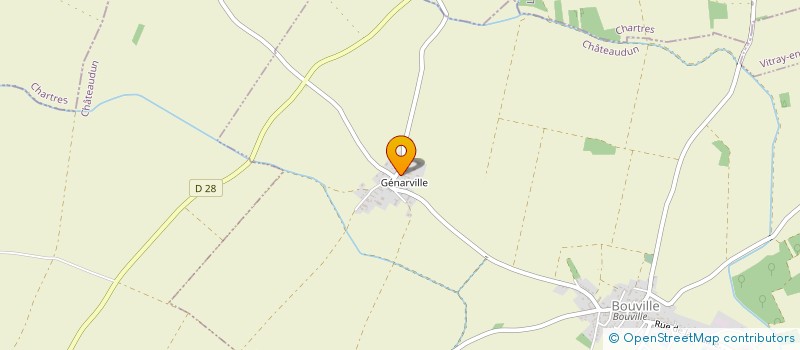 localisation de l'entreprise SCI DE GENARVILLE à BOUVILLE