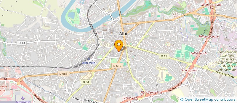 localisation de l'entreprise SCI DE GENEVE à ALBI