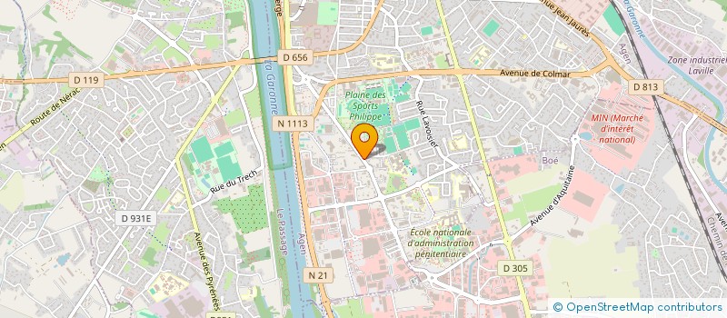 localisation de l'entreprise SCI DE GENEVOIS à AGEN