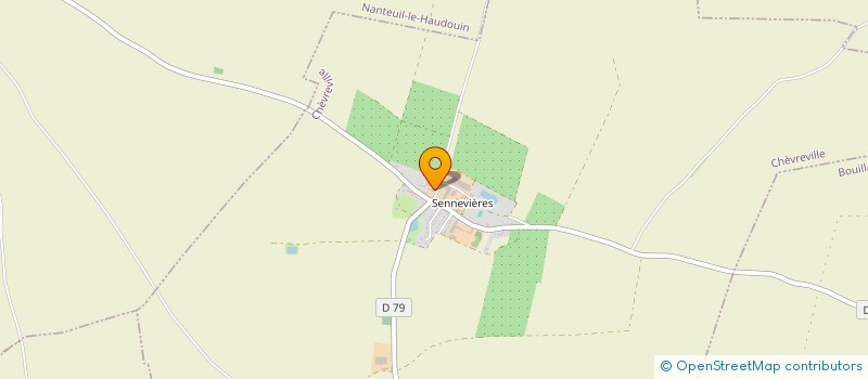 localisation de l'entreprise SCI DE GERGOVIE  CHEVREVILLE