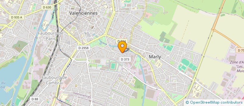 localisation de l'entreprise SCI DE GERTRUDE 47  VALENCIENNES