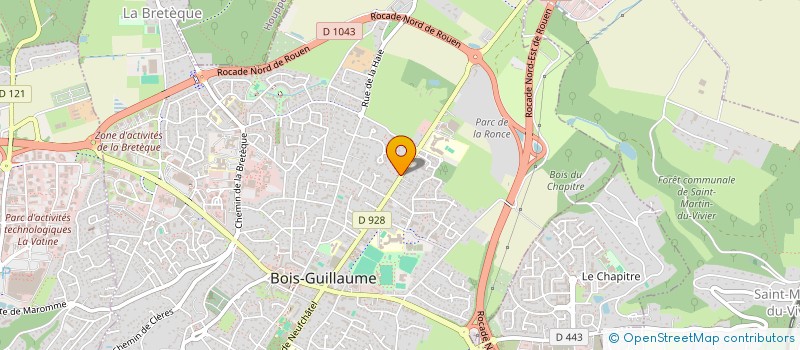 localisation de l'entreprise SCI DE GESTION à BOIS-GUILLAUME