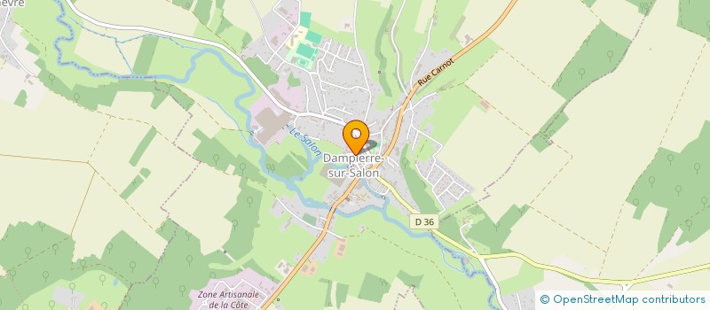 localisation de l'entreprise SCI DE GESTION ARSENE THIEBAUD  VAUVILLERS