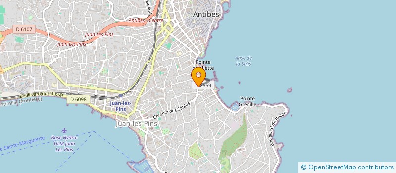 localisation de l'entreprise SCI DE GESTION DE SAN CIPRIANO à ANTIBES