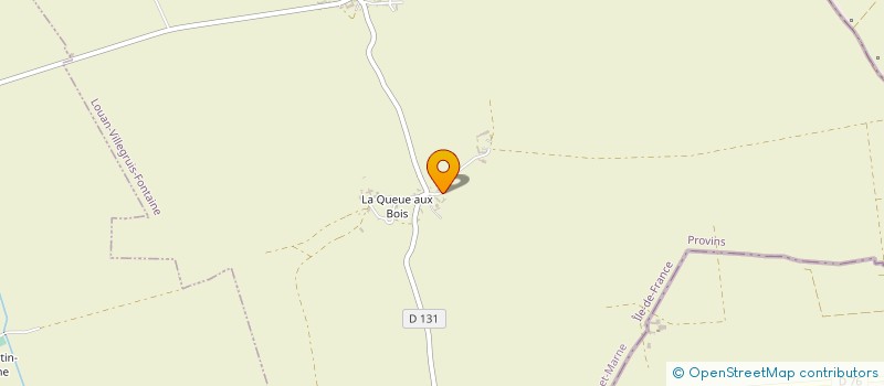 localisation de l'entreprise SCI DE GESTION DU CHATEAU DE FERREUX  CHAMPCENEST