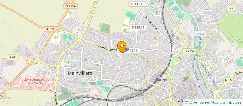 localisation de l'entreprise SCI DE GESTION DU GROUPE MARCEUL-TRAN à MAINVILLIERS