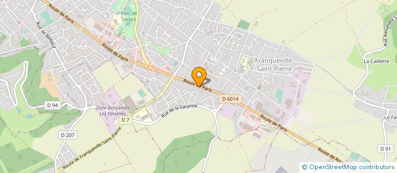 localisation de l'entreprise SCI DE GESTION DU PETIT MANOIR  GOUY