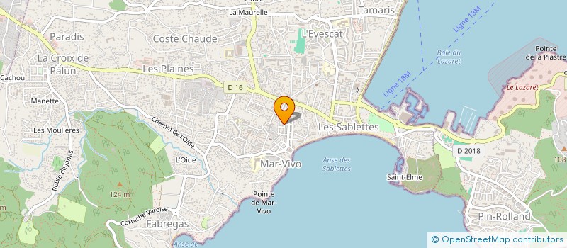 localisation de l'entreprise SCI DE GESTION ELI'ANNE à LA SEYNE SUR MER