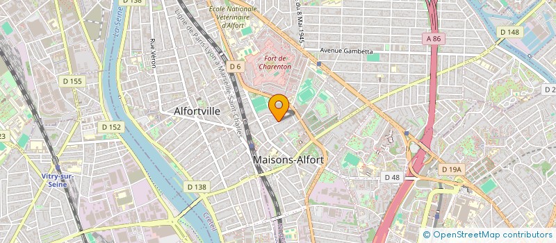 localisation de l'entreprise SCI DE GESTION FAMILIALE à MAISONS-ALFORT