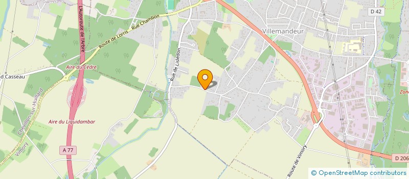 localisation de l'entreprise SCI DE GESTION IMMOBILIERE  CHEVILLON-SUR-HUILLARD