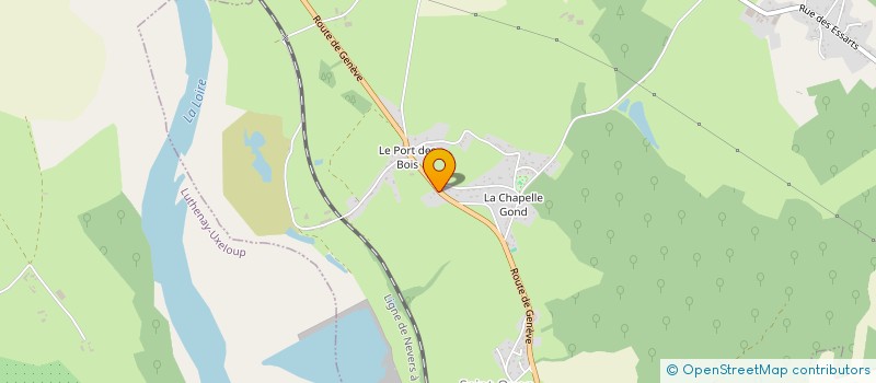 localisation de l'entreprise SCI DE GESTION IMMOBILIERE DES VARENNES à SAINT-OUEN-SUR-LOIRE