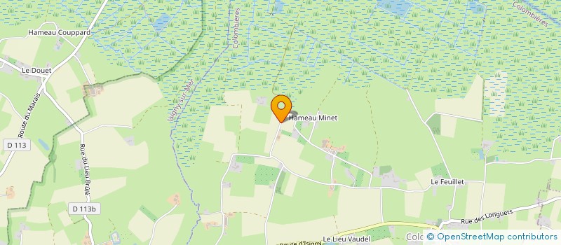 localisation de l'entreprise SCI DE GESTION LE CHAT  AURE SUR MER