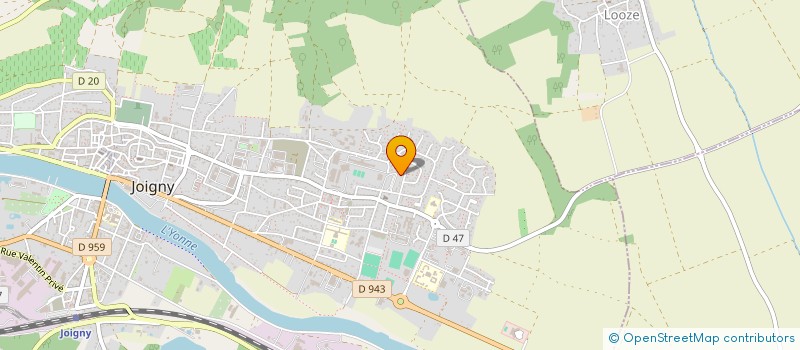 localisation de l'entreprise SCI DE GESTION PATRIMONIALE à JOIGNY