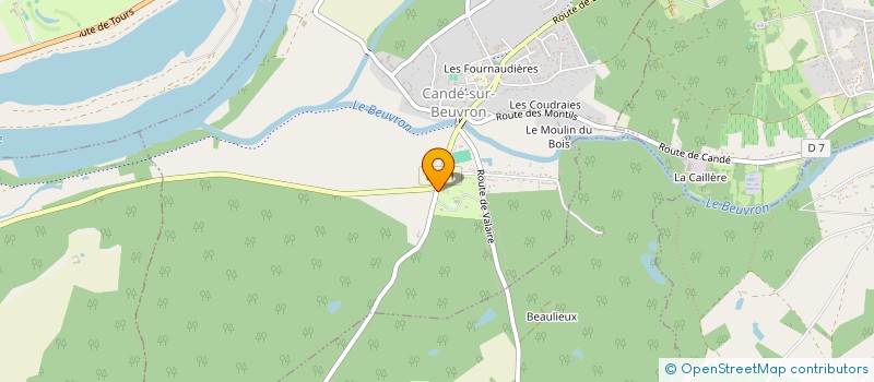 localisation de l'entreprise SCI DE GESTION ROLLIN  LE CONTROIS-EN-SOLOGNE