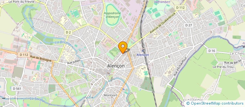 localisation de l'entreprise SCI DE GESTION SAINT BLAISE à ALENCON
