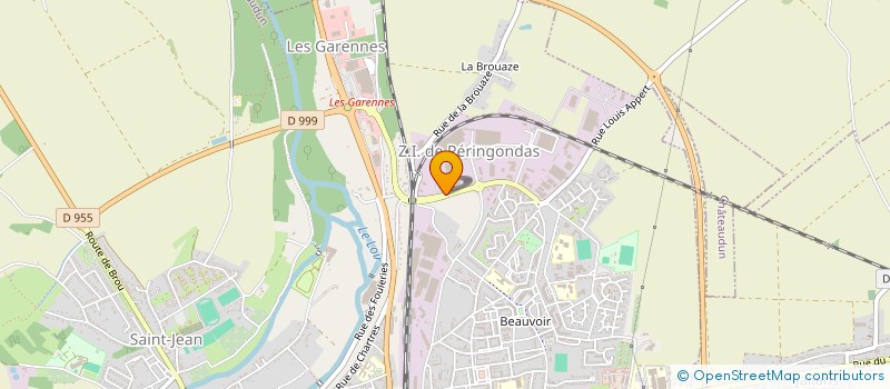 localisation de l'entreprise SCI DE GIRONVILLE à SULLY-SUR-LOIRE