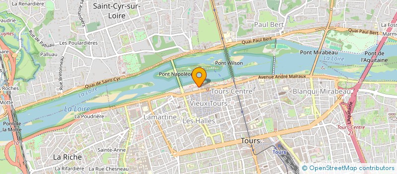 localisation de l'entreprise SCI  DE GODEBERT  TOURS