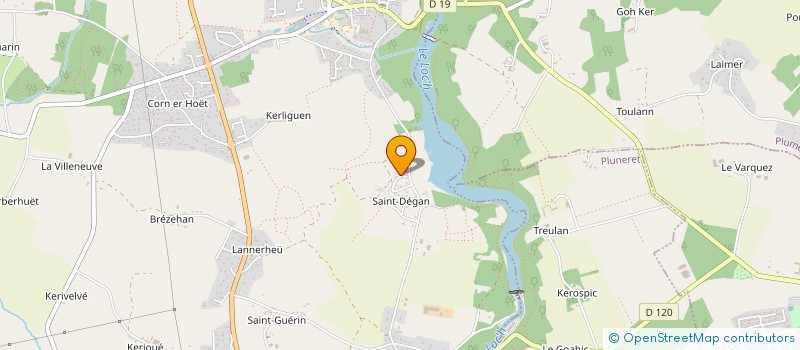 localisation de l'entreprise SCI DE GODFROY  BRECH