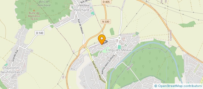 localisation de l'entreprise SCI DE GORKHA  CREGY-LES-MEAUX