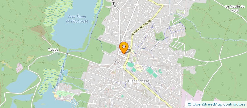 localisation de l'entreprise SCI DE GOUBERN  BISCARROSSE