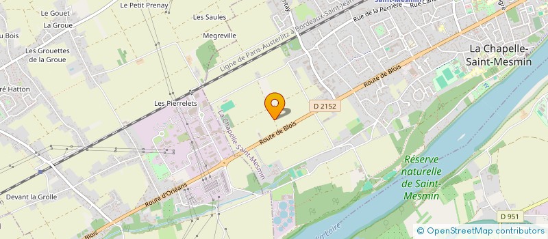 localisation de l'entreprise SCI DE GOUMAT à CHAINGY