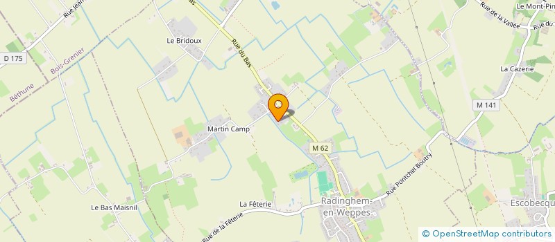 localisation de l'entreprise SCI DE GOURNAY  RADINGHEM-EN-WEPPES