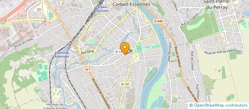 localisation de l'entreprise SCI DE GOURNAY à CORBEIL-ESSONNES