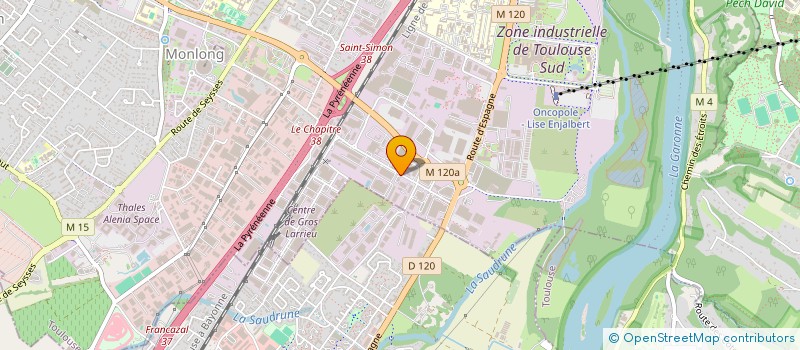 localisation de l'entreprise SCI DE GOURS à TOULOUSE