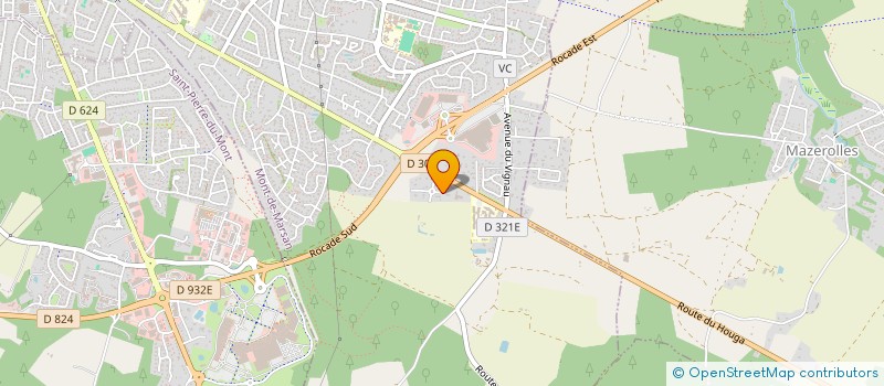 localisation de l'entreprise SCI DE GOUTS à MONT-DE-MARSAN