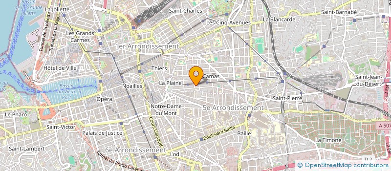 localisation de l'entreprise SCI DE GOUY -MARTIN à MARSEILLE