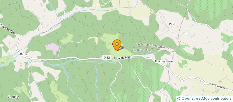 localisation de l'entreprise SCI DE GRADILLE à LISLE-SUR-TARN