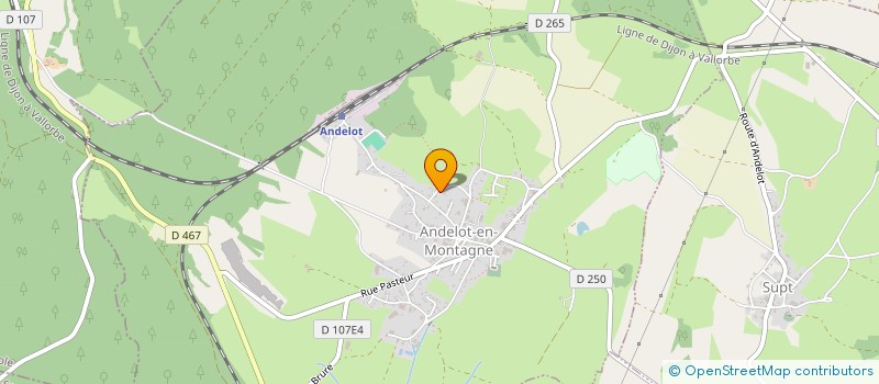 localisation de l'entreprise SCI DE GRAMONT  ARESCHES