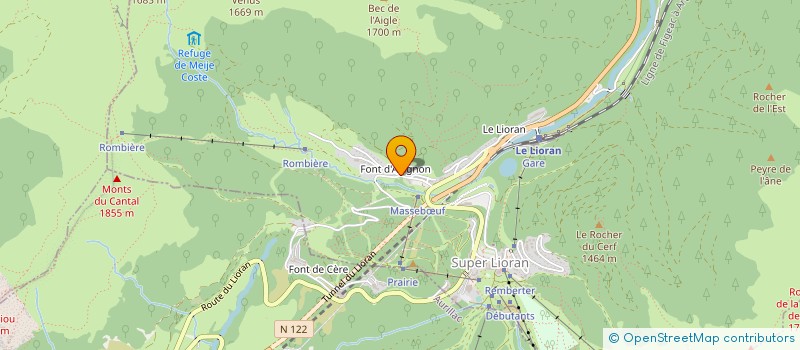 localisation de l'entreprise SCI DE GRAND CHAMP à LAVEISSIERE