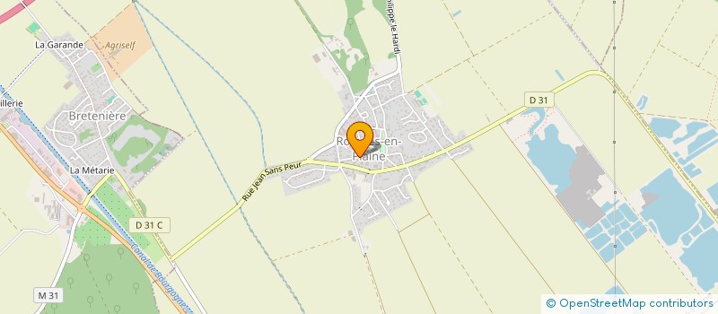 localisation de l'entreprise SCI DE GRAND-CORENT  ROUVRES-EN-PLAINE