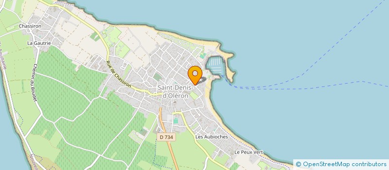 localisation de l'entreprise SCI DE GRAND'DENT  SAINT-DENIS-D'OLERON