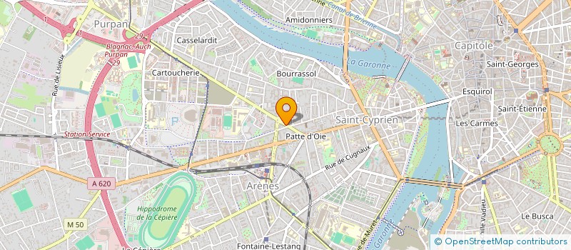 localisation de l'entreprise SCI DE GRANDE BRETAGNE à TOULOUSE