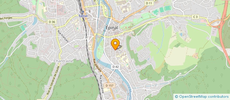 localisation de l'entreprise SCI DE GRANDRUPT à EPINAL