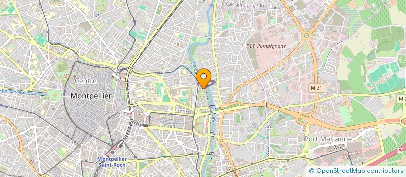 localisation de l'entreprise SCI DE GRANDVIE à MONTPELLIER