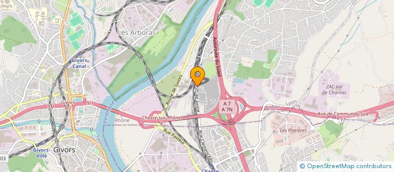 localisation de l'entreprise SCI DE GRANGE MARTIN  TERNAY