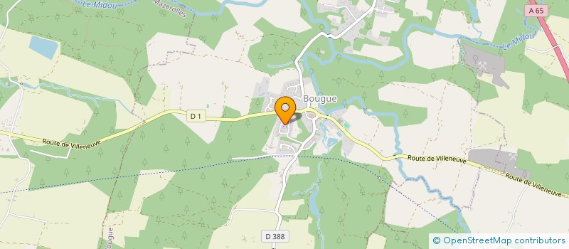 localisation de l'entreprise SCI DE GRATELOUP à SAINT-AVIT
