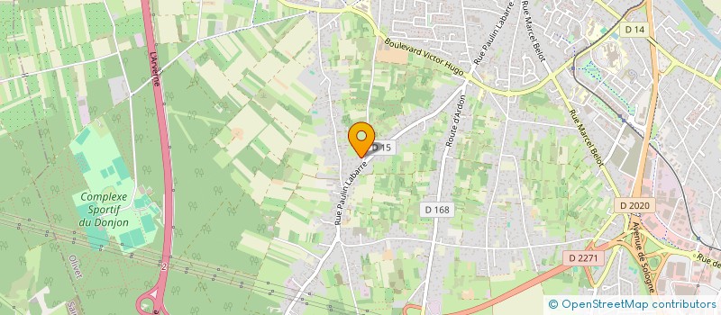 localisation de l'entreprise SCI DE GRAVE IMMOBILIER à OLIVET