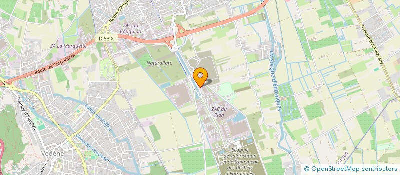 localisation de l'entreprise SCI DE GRENACHE  ENTRAIGUES-SUR-LA-SORGUE