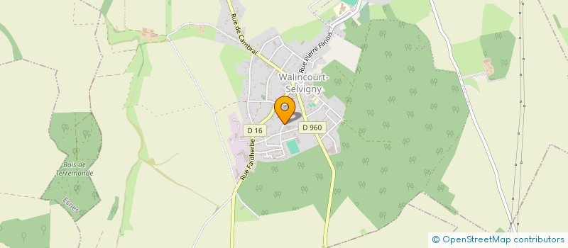 localisation de l'entreprise SCI DE GRENELLE  WALINCOURT-SELVIGNY