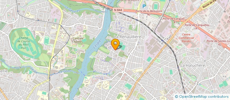localisation de l'entreprise SCI DE GRESILLON à NANTES