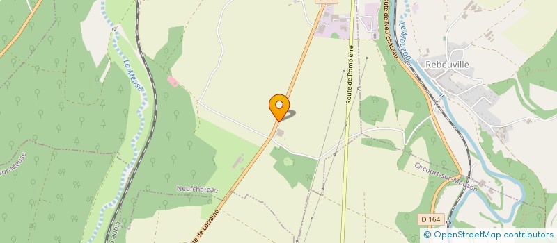 localisation de l'entreprise SCI DE GRETY à NEUFCHATEAU