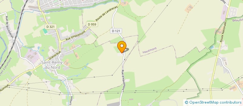 localisation de l'entreprise SCI DE GREVISSE  SAINT-REMY-DU-NORD