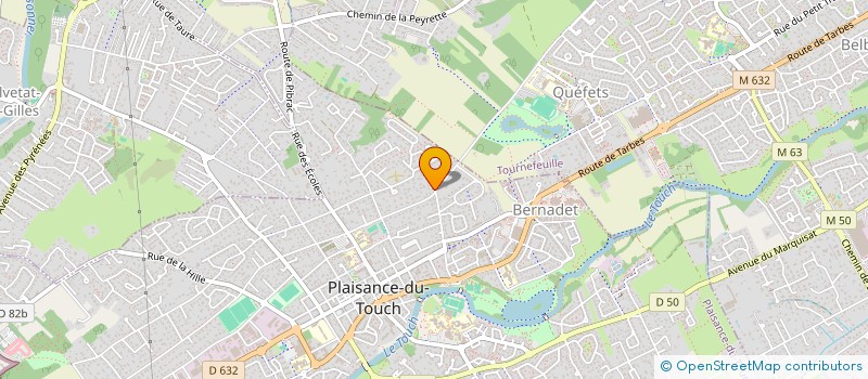 localisation de l'entreprise SCI DE GROUCHY  PLAISANCE-DU-TOUCH