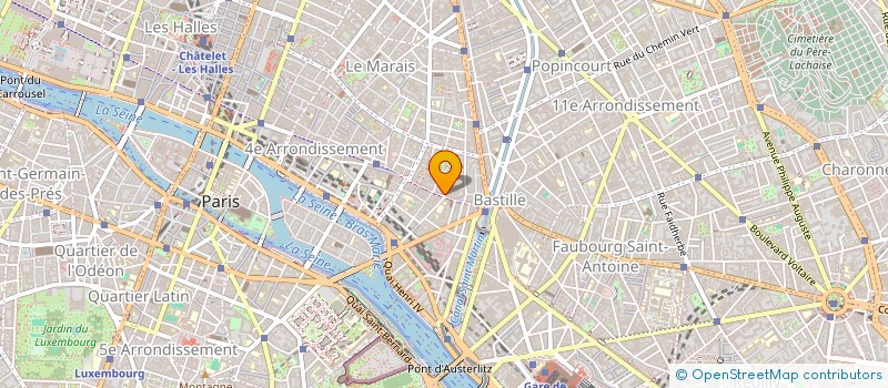 localisation de l'entreprise SCI DE GUEMENEE à PARIS